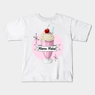 Retro Milkshake Kids T-Shirt